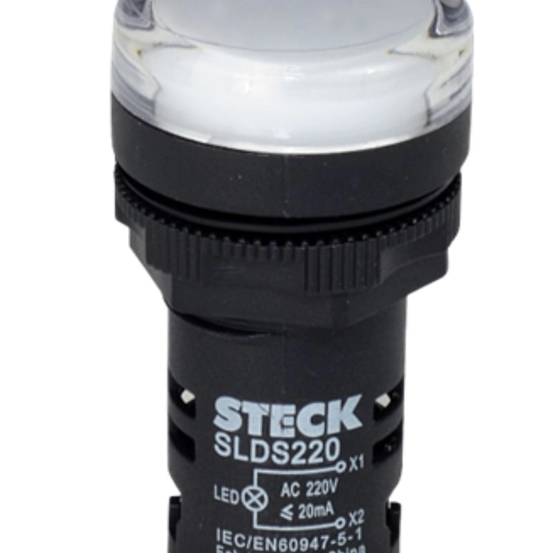 Piloto luminoso led blanco 220V SLDS
